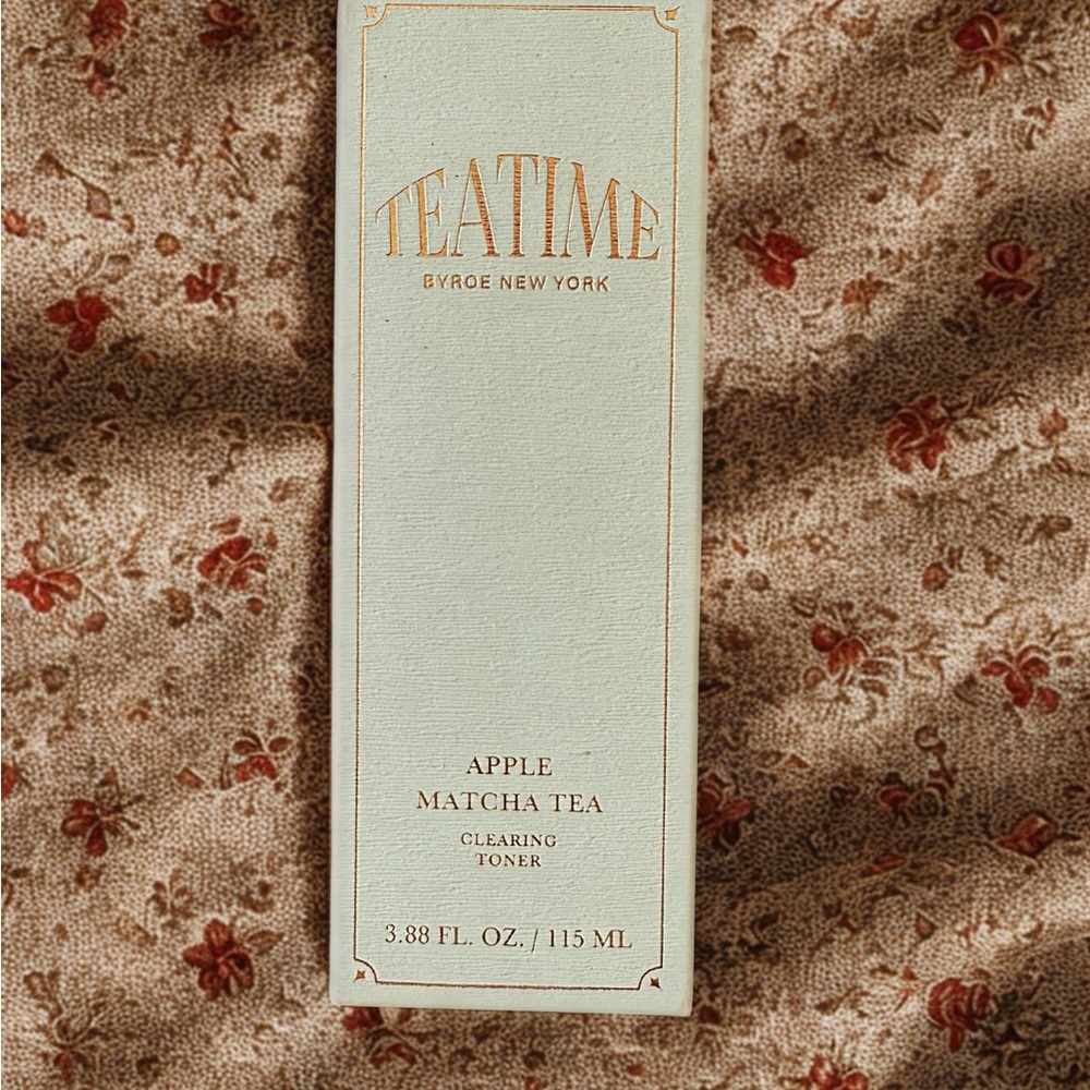 Teatime Apple Matcha Tea Clearing Toner - Green